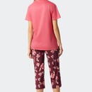 Schiesser Schiesser Pyjama 3/4, korte mouw plum 176982 44/XXL