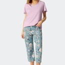Schiesser Schiesser Pyjama 3/4, korte mouw bluegrey 176982 42/XL