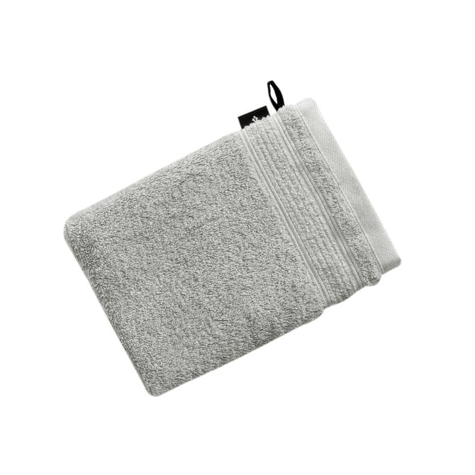 Gant de toilette Vossen Balance gris urbain 22x16