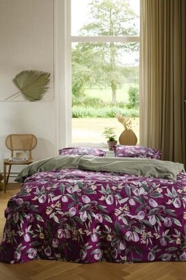 Covers & Co Plums perfect housse de couette 240x220+2/60x70 Multi