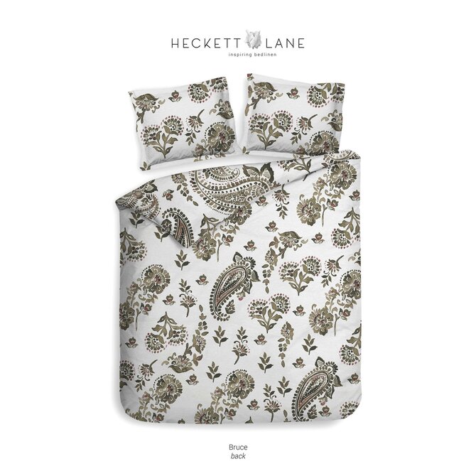 Heckett & Lane - Housse de couette Bruce 240x200x200/220/220 Naturel