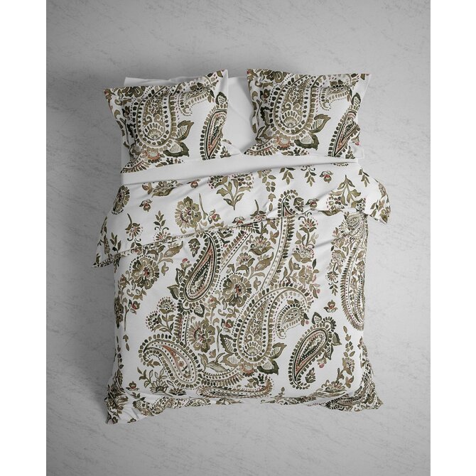 Heckett & Lane - Housse de couette Bruce 240x200x200/220/220 Naturel