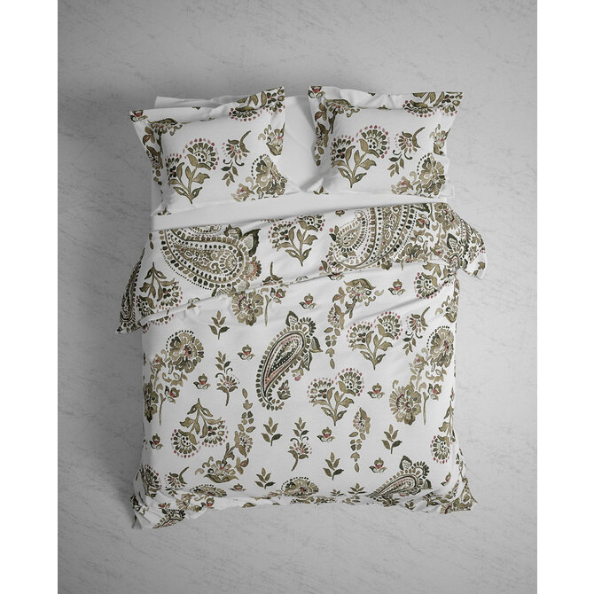 Heckett & Lane - Housse de couette Bruce 240x200x200/220/220 Naturel