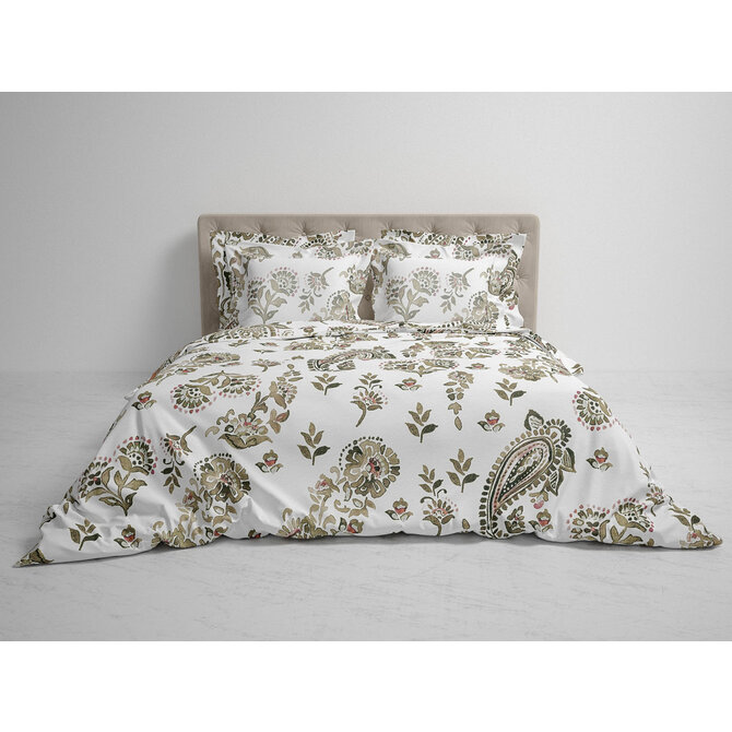 Heckett & Lane - Housse de couette Bruce 240x200x200/220/220 Naturel