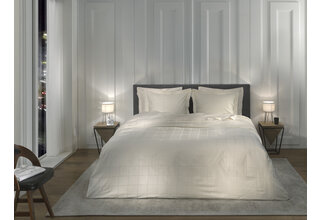 Heckett & Lane Diamante Dekbedovertrek 240x200/220 Off-White