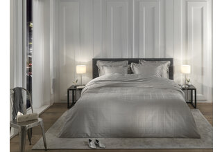 Heckett & Lane Diamante Dekbedovertrek 240x200/220 Glacier Grey