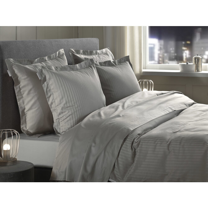 Heckett & Lane Banda Dekbedovertrek 140x200/220 Glacier Grey