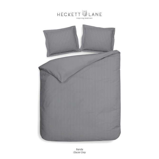 Heckett & Lane Banda Dekbedovertrek 140x200/220 Glacier Grey