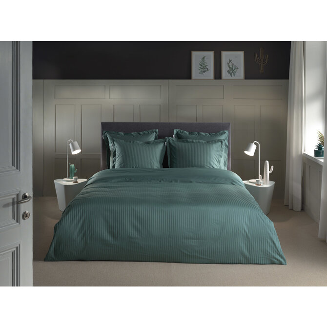 Heckett & Lane Banda Housse de couette 240x200/220 Mineral Green