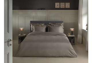 Heckett & Lane Banda Dekbedovertrek 140x200/220 Taupe Grey