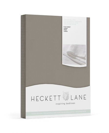 Heckett & Lane Elementi Laken 160x290 Taupe Grey