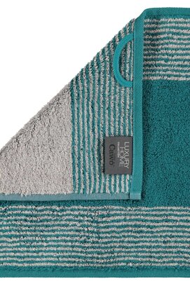 Cawö Two-Tone Gezichtsdoekje smaragd