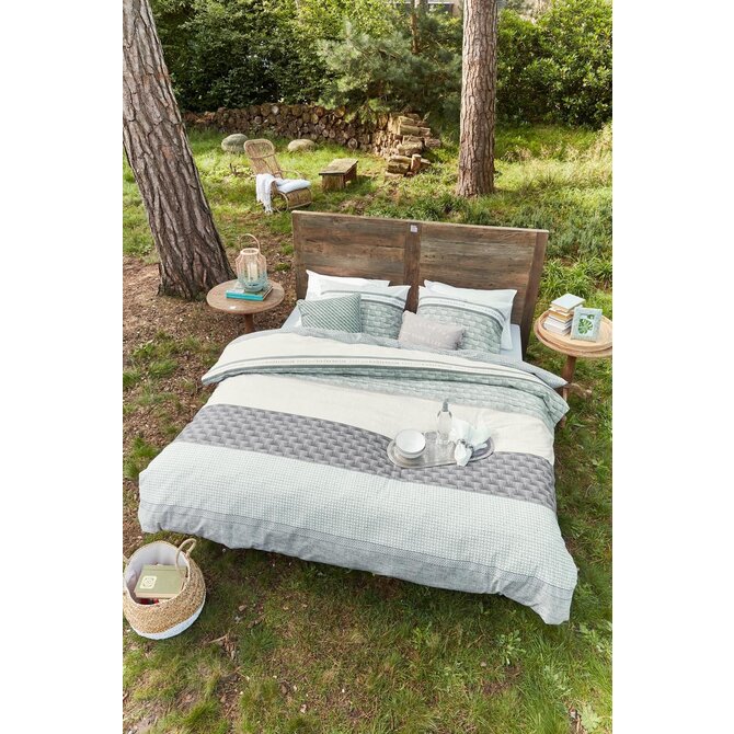 Rivièra Maison Pure housse de couette Resort Green 140x200/220