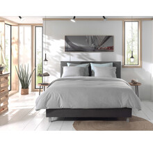 Jaune Chambray Housse de couette 240x200/220 Gris foncé