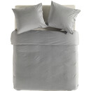 Jaune Chambray Housse de couette 240x200/220 Gris foncé