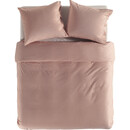 Jaune Chambray Housse de couette 140x200/220 Mandarin Red