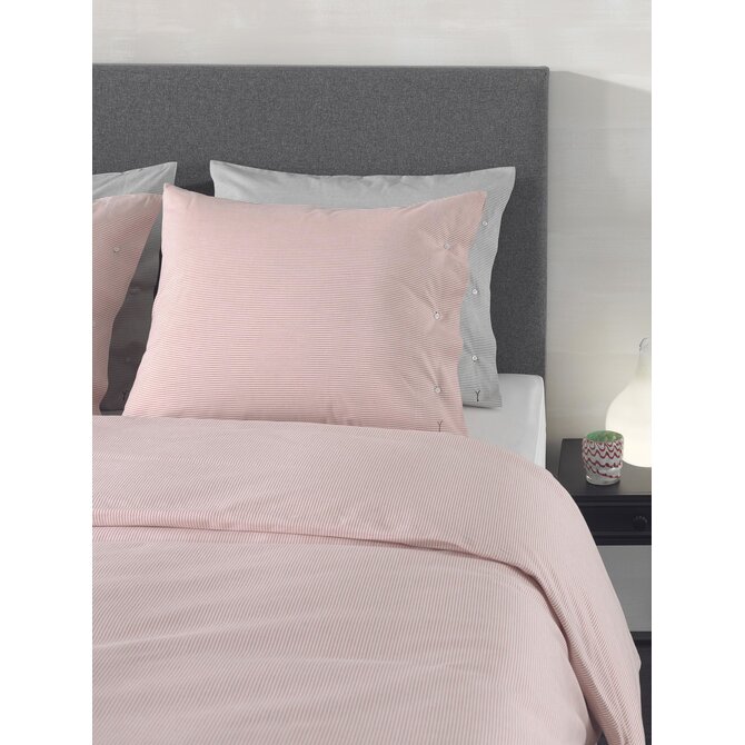 Yellow Oxford Duvet Cover 200x200/220 Mandarin Red