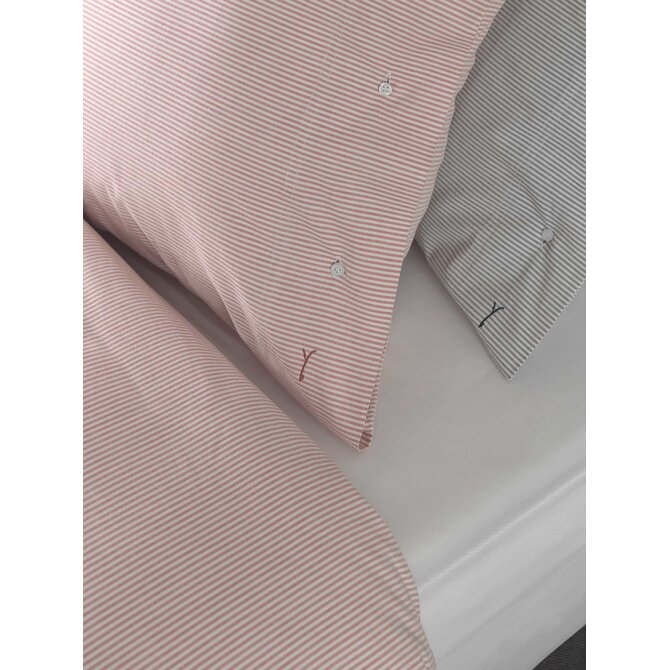 Yellow Oxford Duvet Cover 200x200/220 Mandarin Red