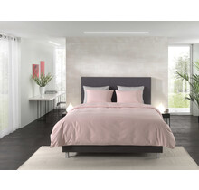 Yellow Oxford Dekbedovertrek 200x200/220 Mandarin Red