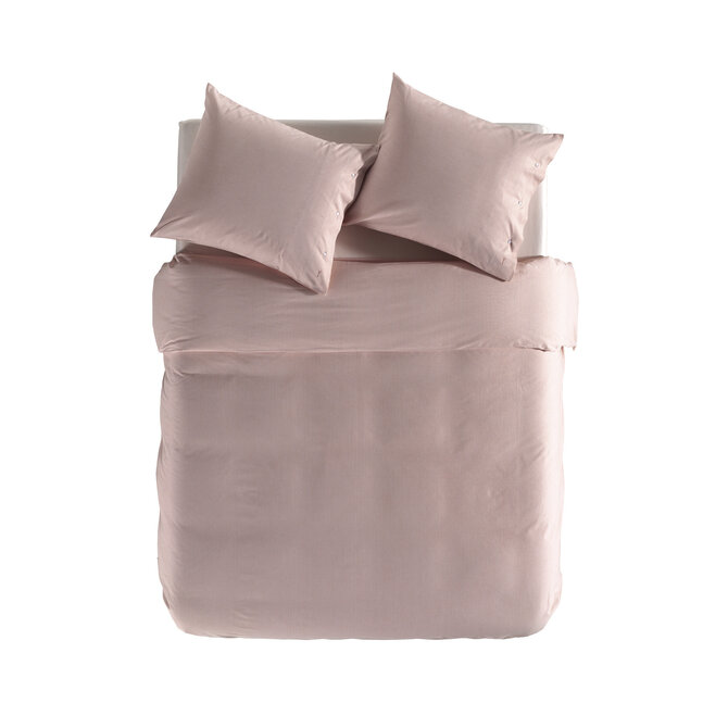 Yellow Oxford Dekbedovertrek 200x200/220 Mandarin Red