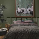 At Home by Beddinghouse Housse de couette Shining - Green 200x200/220 cm