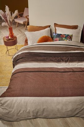 Beddinghouse Raya Housse de couette - Terra 140x200/220 cm