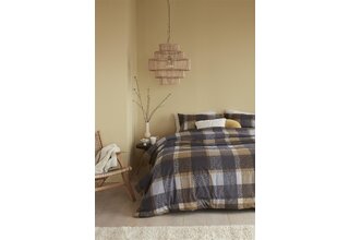 Beddinghouse Marnix dekbedovertrek Grey 200x200/220
