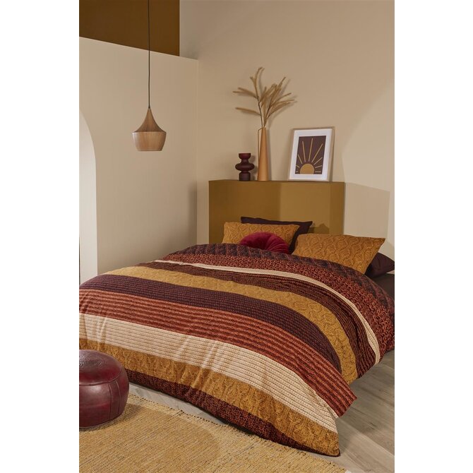 Beddinghouse Lowie Housse de couette - Terra 240x200/220 cm