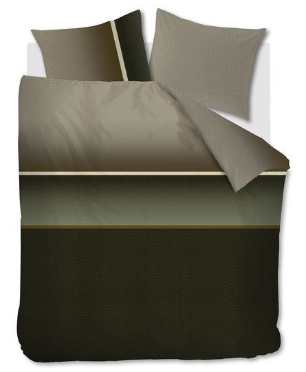 Beddinghouse Kian Dekbedovertrek - Olive Green 200x200/220 cm