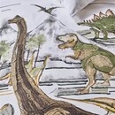 Beddinghouse Beddinghouse x Hanneke de Jager Dinosaurs  Natural 120 x 150 cm