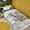 Beddinghouse Beddinghouse x Hanneke de Jager Dinosaurs  Natural 140 x 200/220 cm