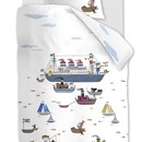 Beddinghouse Beddinghouse x Fiep Amsterdam Boat Sailing Multi 140x200/220 cm