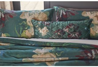 Beddinghouse x Van Gogh Peonies Coussin vert 40x60 cm oreiller décoratif