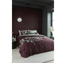 Beddinghouse x Van Gogh Blossom  Dark Red 200x200/220 cm