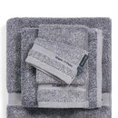 Marc O'Polo Marc O'Polo Melange Guest towel Marine/Silver 30x50