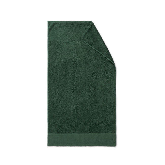 Marc O' Polo Serviette Linan 50x100 Vert foncé