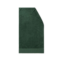 Marc O' Polo Serviette de douche Linan 70x140 Vert foncé