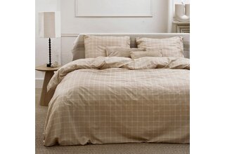 Enveloppe de couette Cendrillon Brecht 200x200/220 naturelle