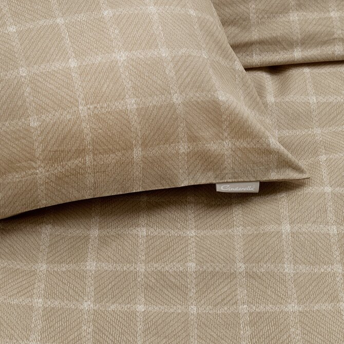 Enveloppe de couette Cendrillon Brecht 200x200/220 naturelle Enveloppe de couette Cendrillon Brecht 200x200/220 naturelle