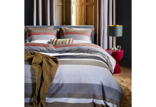 Damai Dekbedovertrekset katoen Casa 200x200/220cm casa brown