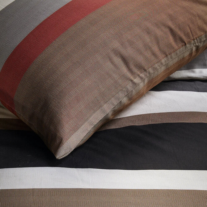 Damai Enveloppe de couette coton Casa 200x200/220cm casa brown