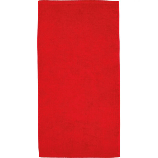 Cawo Lifestyle Uni Handdoek 50x100 Rood