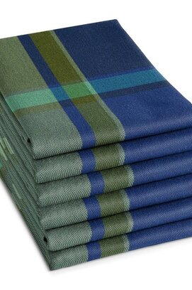 DDDDD theedoek madras 60x65 blue