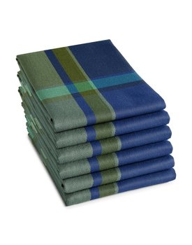 DDDDD theedoek madras 60x65 blue