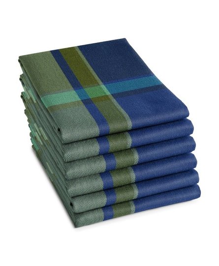 DDDDD theedoek madras 60x65 blue