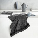 DDDDD DDDDD torchon chrystal 60x65 noir