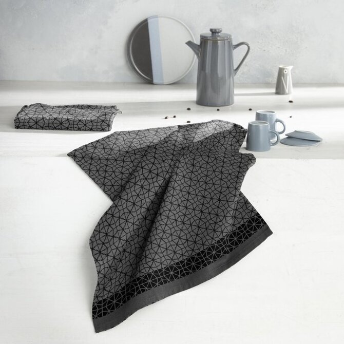 DDDDD torchon chrystal 60x65 noir