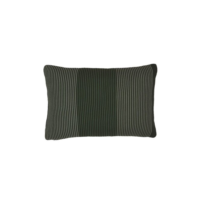 Pip Studio Blockstripe Cushion Green 40x60 cm