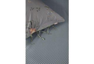 Pip Studio Suki  topper fitted sheet 90x200 cm Pocket depth: 25 Mid Blue