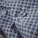 Pip Studio Pip Studio Mirrorama Cushion Dark Blue 35x60 cm